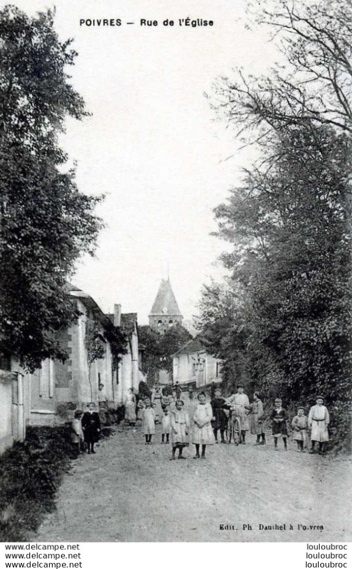 10 POIVRES RUE DE L'EGLISE - Autres & Non Classés