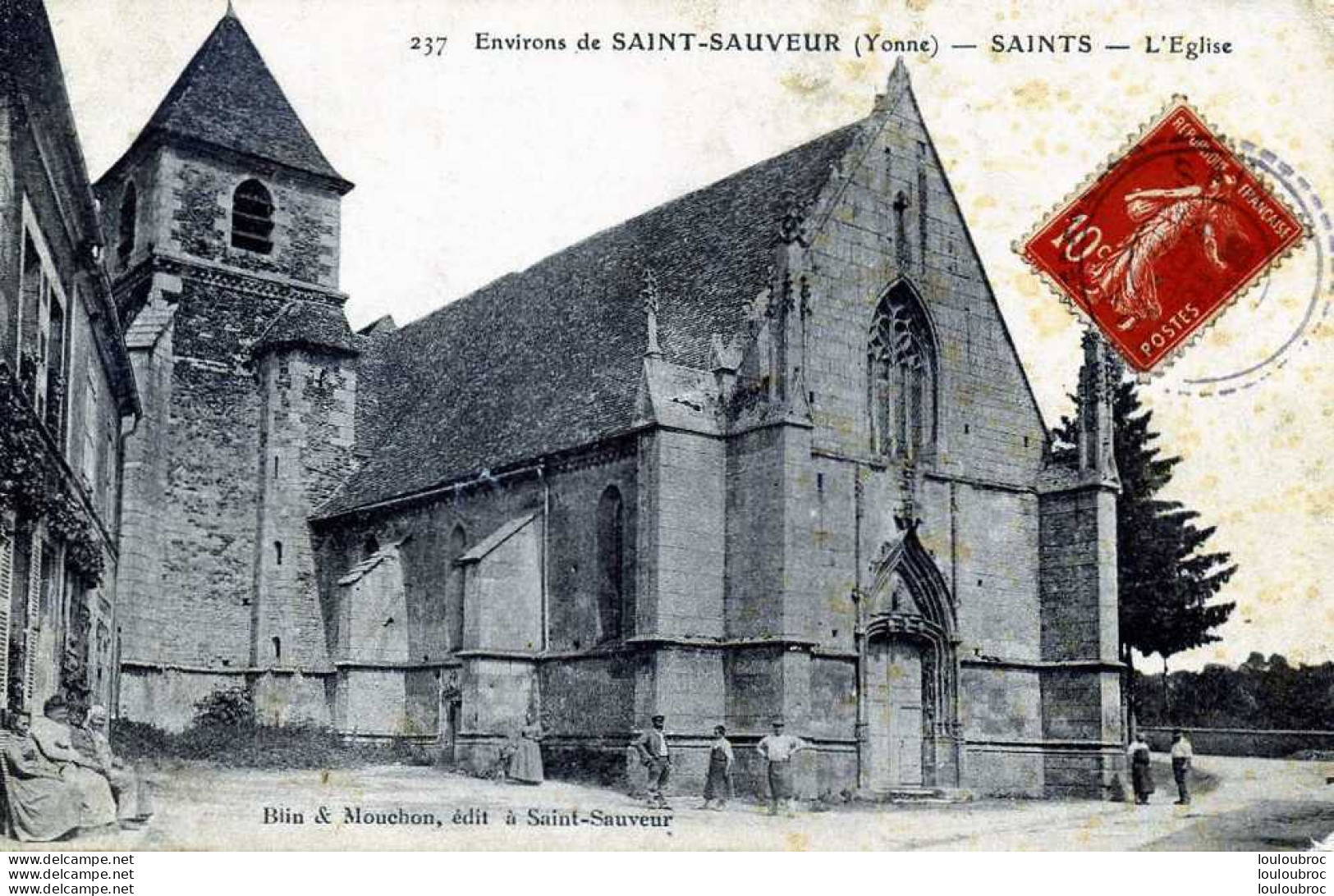 89 SAINTS L'EGLISE ENVIRONS DE SAINT SAUVEUR - Other & Unclassified