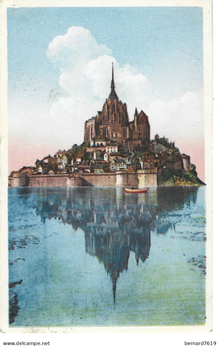 50  Le Mont Saint Michel - Cote Est - Le Mont Saint Michel