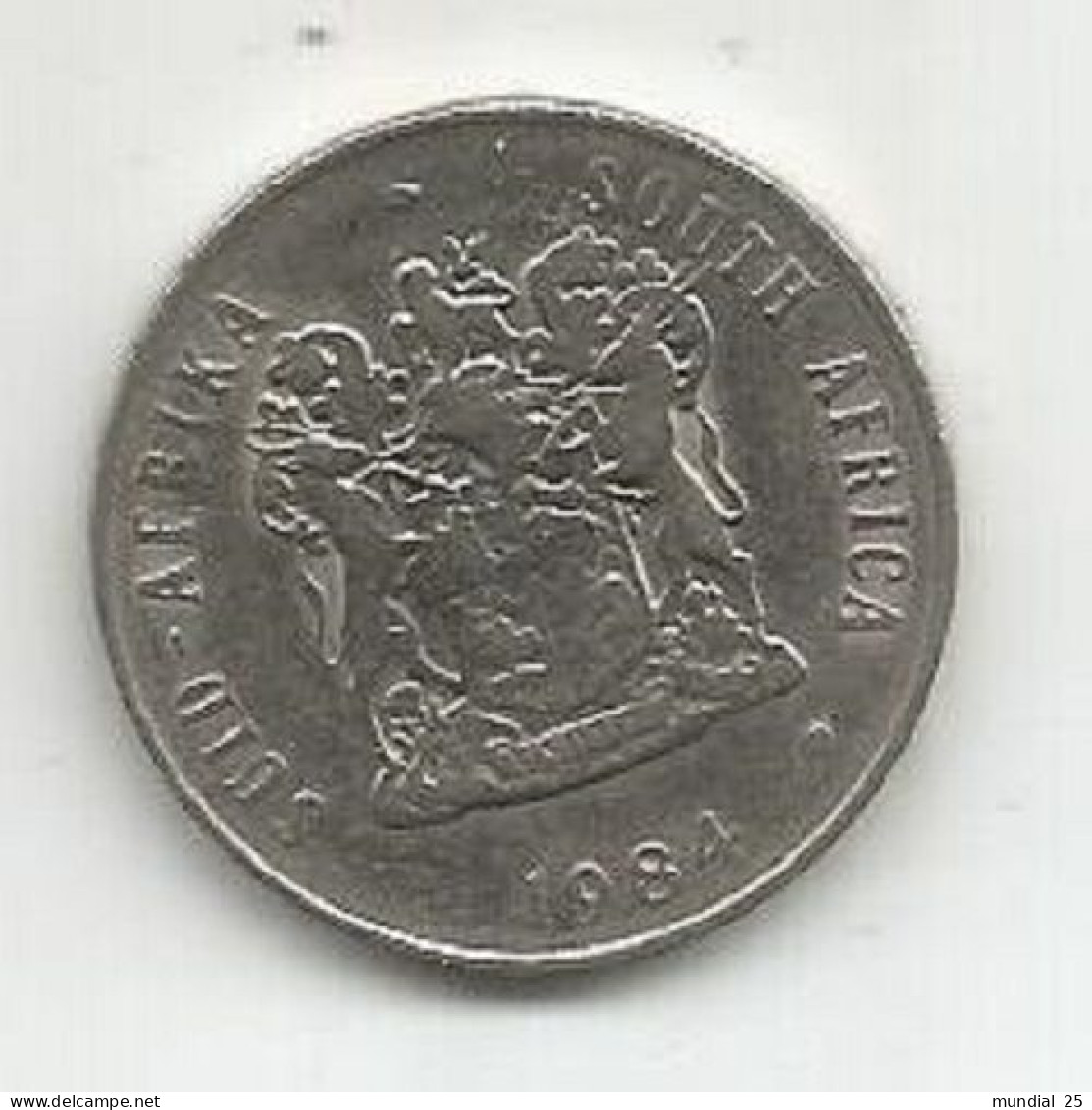 SOUTH AFRICA 20 CENTS 1984 - Sud Africa