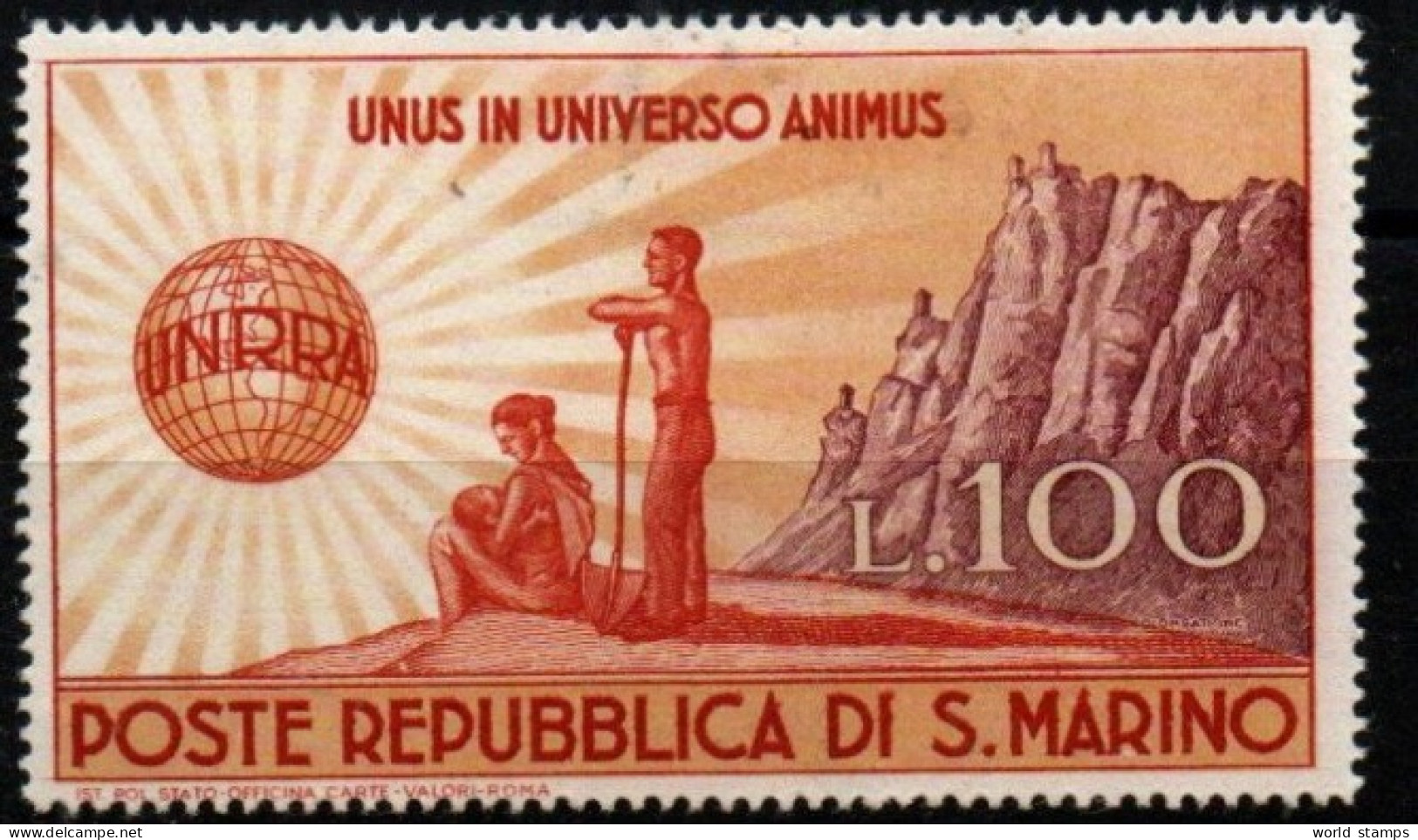 SAINT-MARIN 1946 * - Unused Stamps