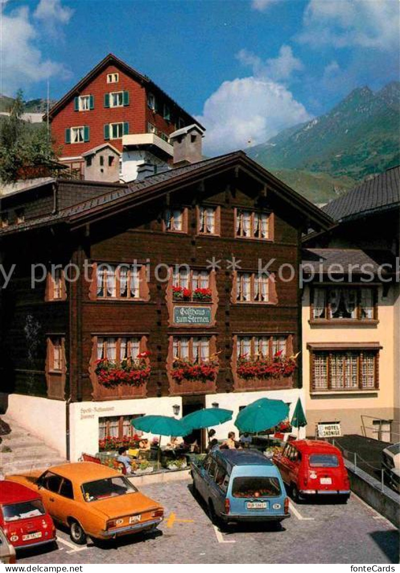 12774807 Andermatt Gasthaus Zum Sternen Andermatt - Autres & Non Classés