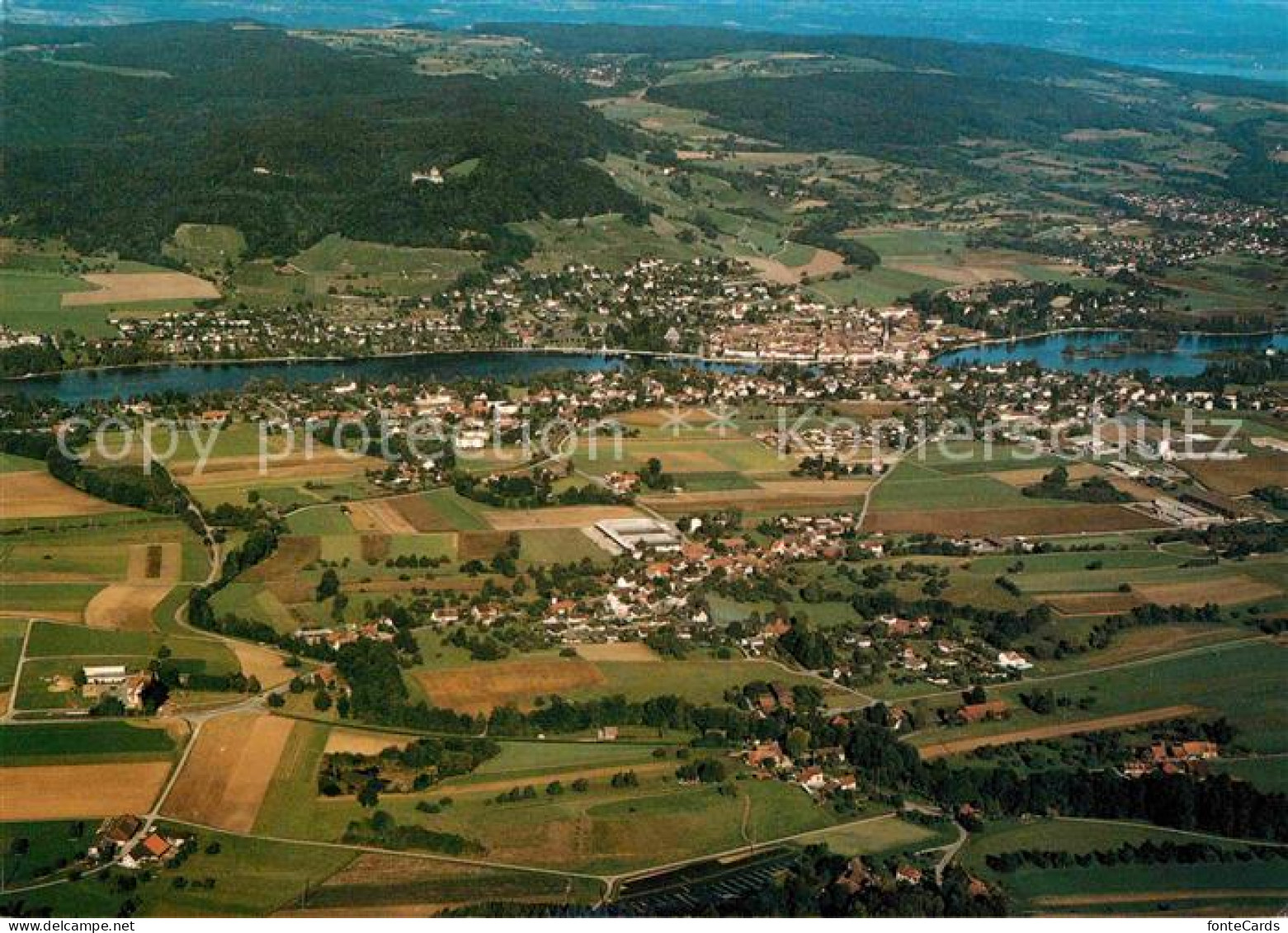 12773819 Kaltenbach Steckborn Fliegeraufnahme Mit Stein Am Rhein Kaltenbach - Other & Unclassified