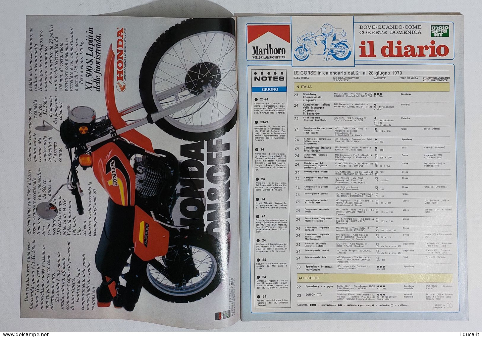 54010 Motosprint 1979 A. IV N. 25 - Bultaco Astro 250 - Motoren