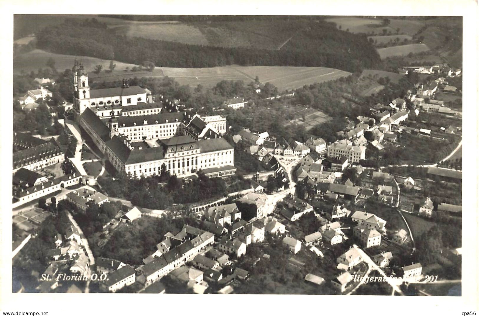 St. FLORIAN O.O. - Vue Aérienne 1931 - Linz