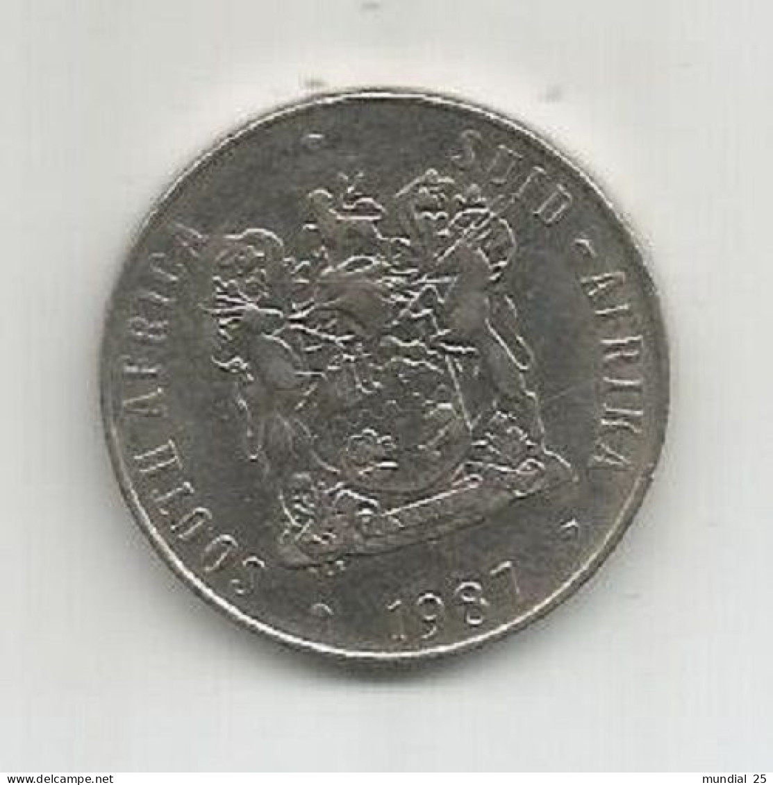SOUTH AFRICA 50 CENTS 1987 - Zuid-Afrika