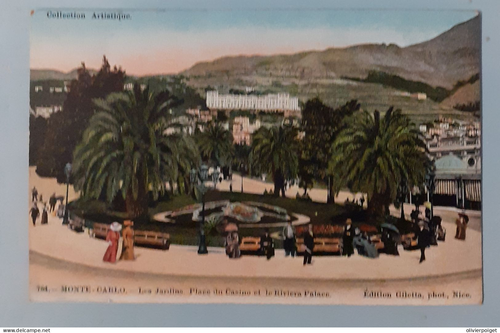 Monte-Carlo - Les Jardins, Place Du Casino Et Le Riviera Palace - Unclassified