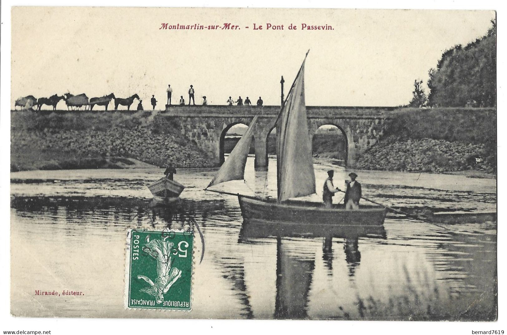 50  Montmartin - Le Pont De Passevin - Montmartin Sur Mer