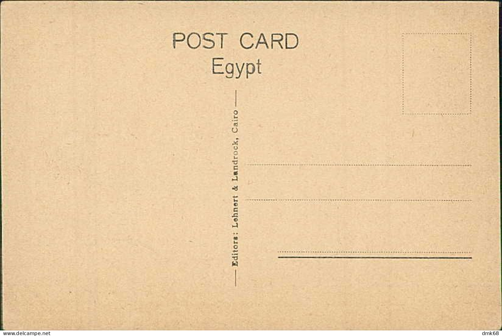 EGYPT -  FRESH WATER CANAL ISMAILIA ( 1350 ) EDIT. LEHNERT & LANDROCK - 1920s (12662) - Ismailia