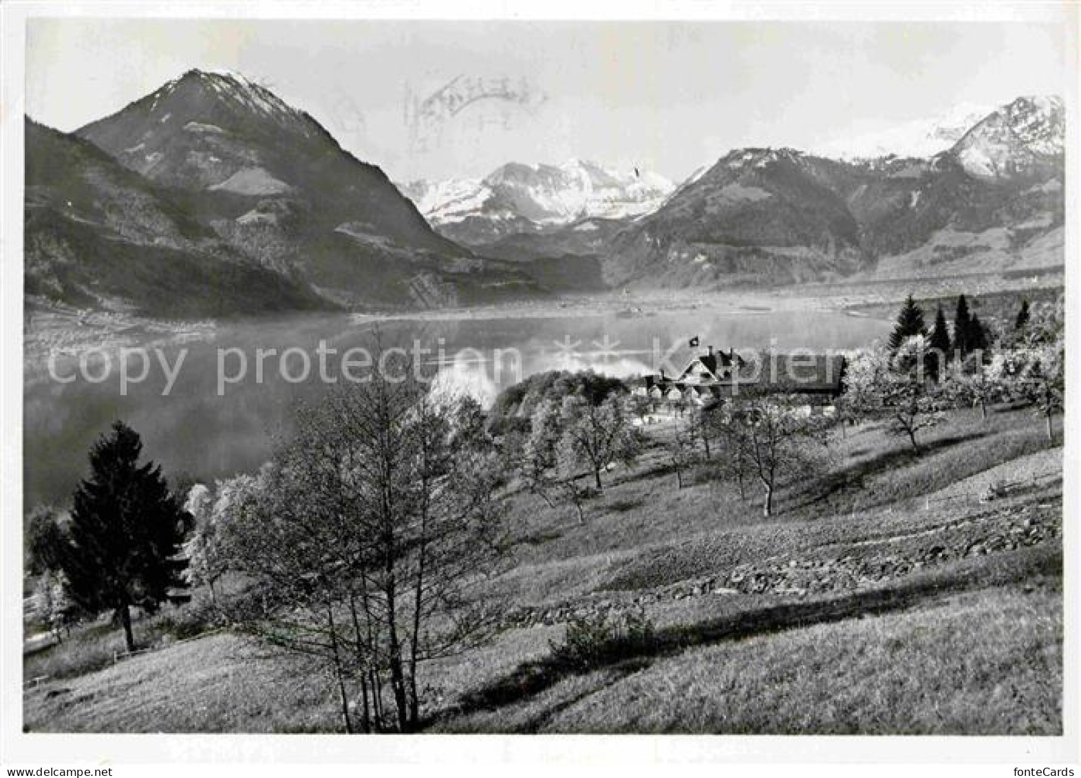 12768869 Luzern LU Kuranstalt Friedensfels Ueber Sarnersee Luzern - Autres & Non Classés