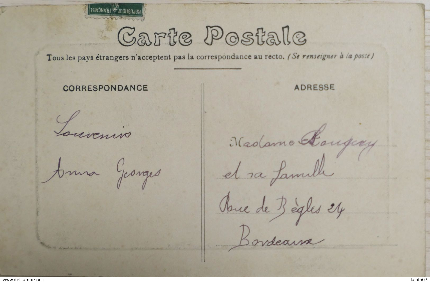 C. P. A. : 65 : LOURDES : Rue Saint Pierre, "Postes Et Télégraphes", Animé, Timbre En 1912, RARE - Lourdes