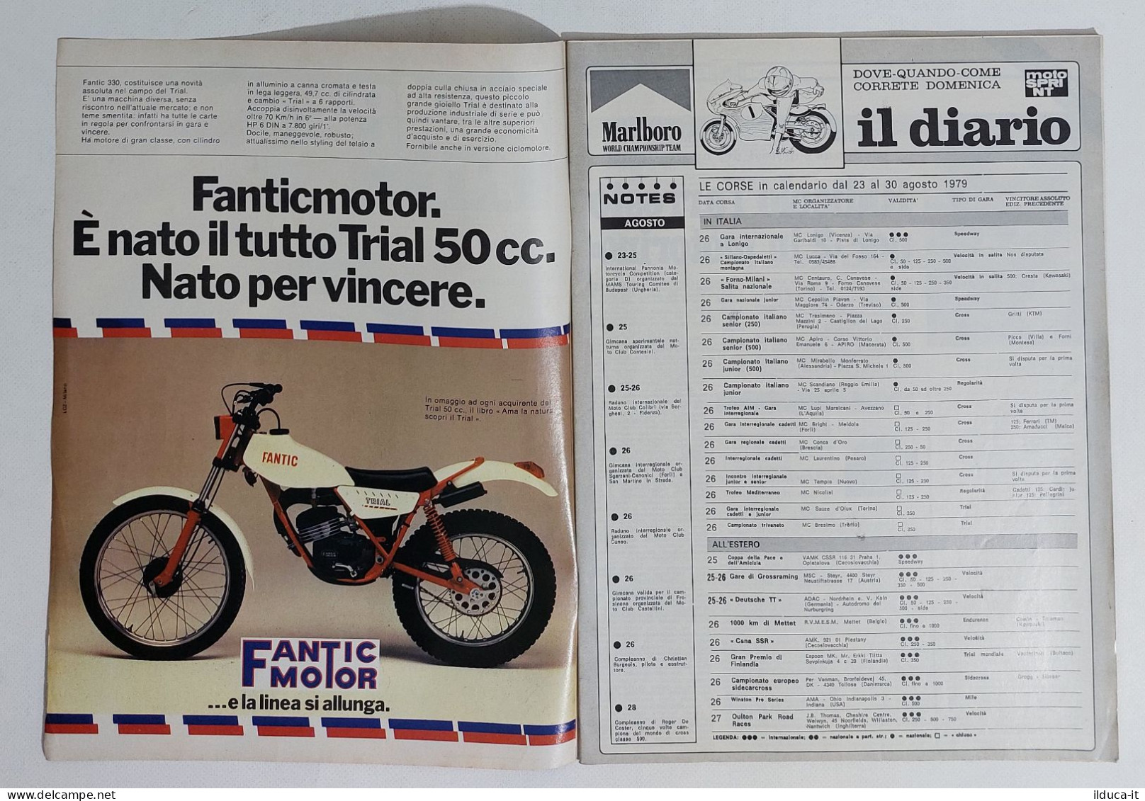 54020 Motosprint 1979 A. IV N. 34 - Suzuki Bimota / Aprilia 250 - Motores