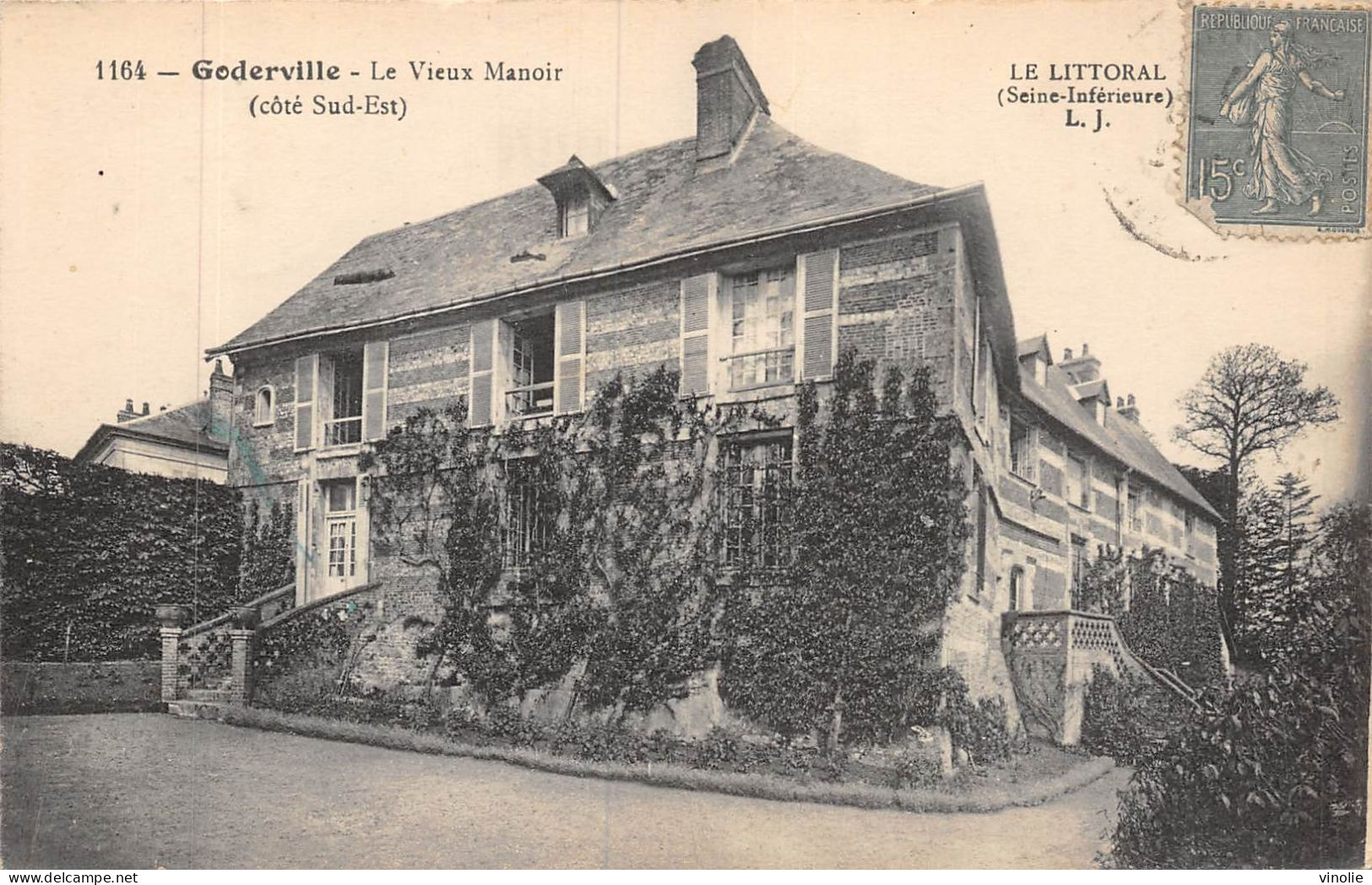 P-24-Mi-Is-1973 : GODERVILLE. LE VIEUX MANOIR - Goderville