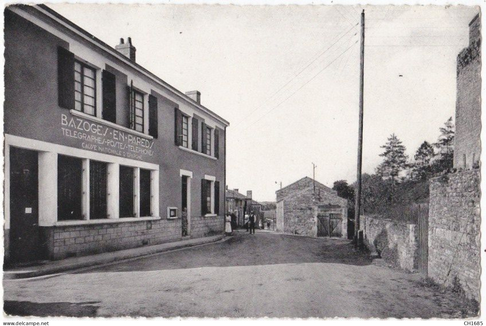 BAZOGES-en-PAREDS  (85) Bureau De Poste Et Télégraphe - Other & Unclassified