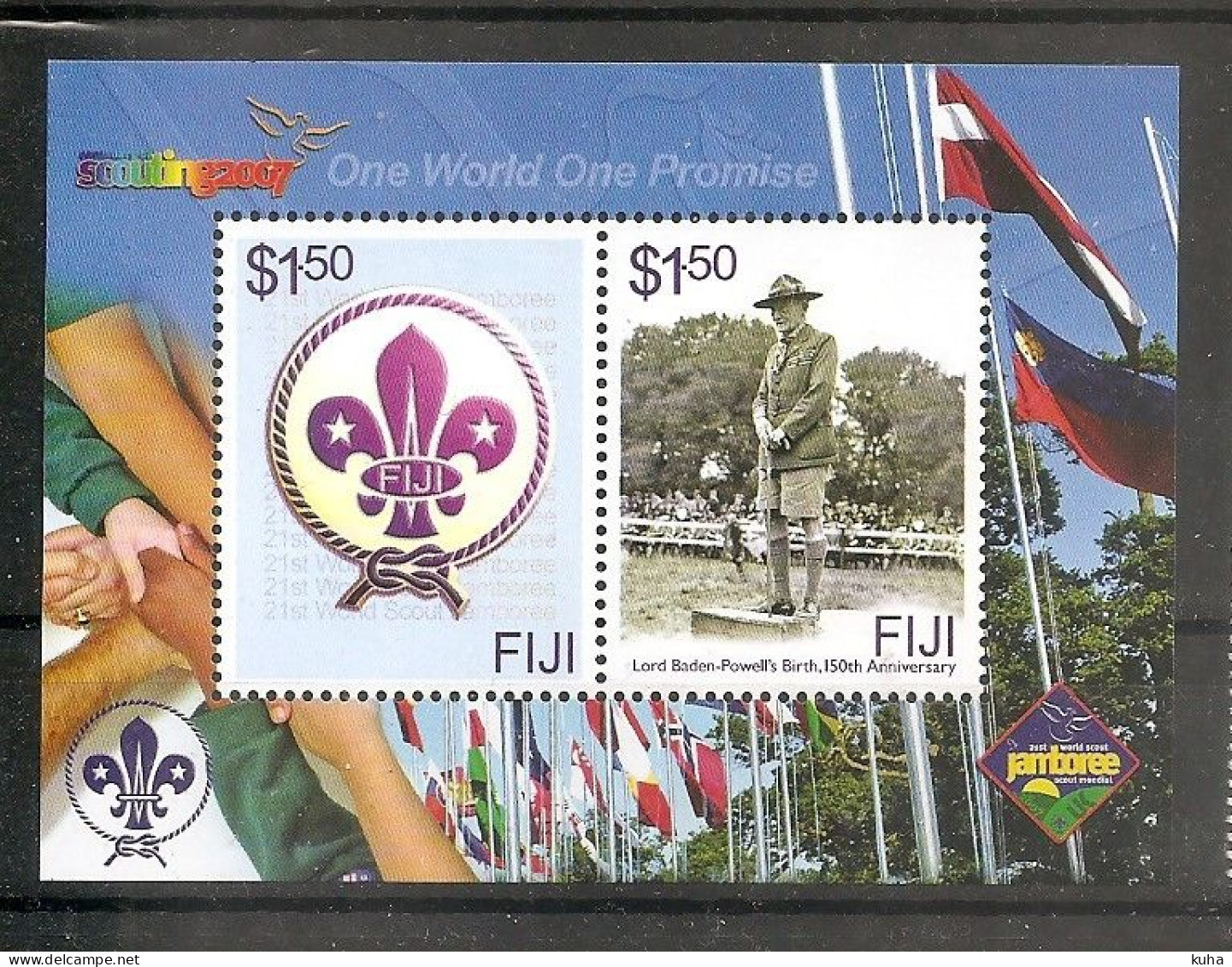 Scouting Fiji  MNH - Unused Stamps