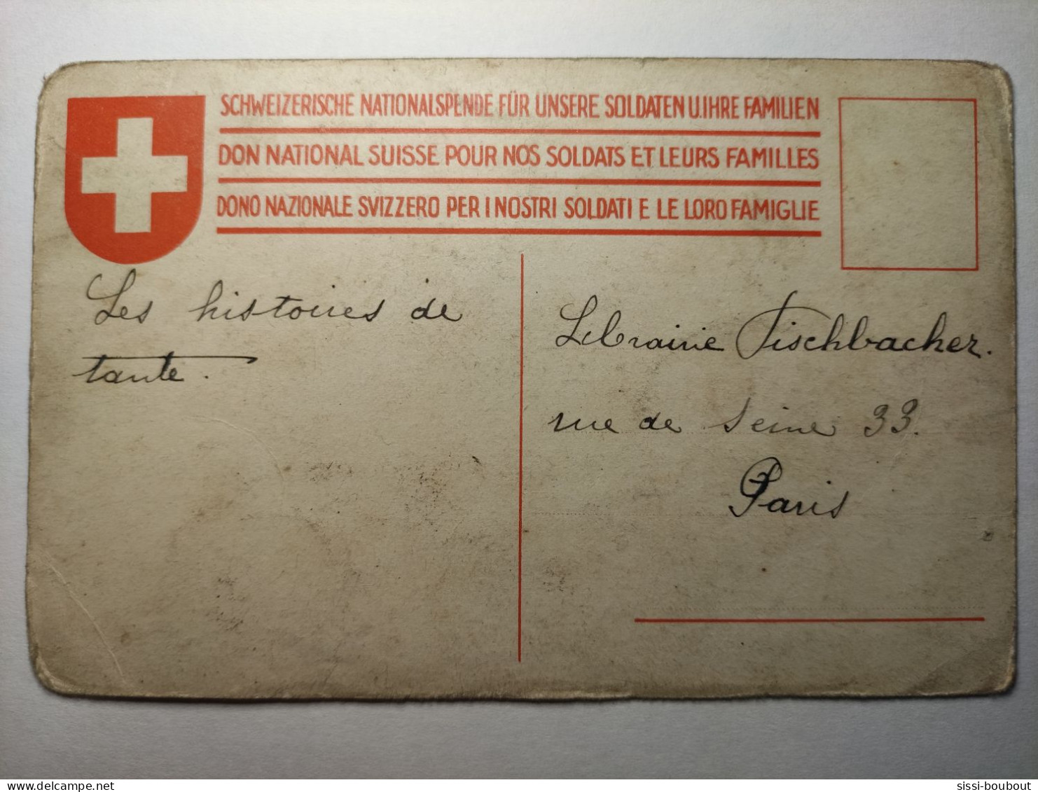 SONOR-GENEVE - Don National Suisse Pour Nos Soldats Et Leurs Familles - Other & Unclassified
