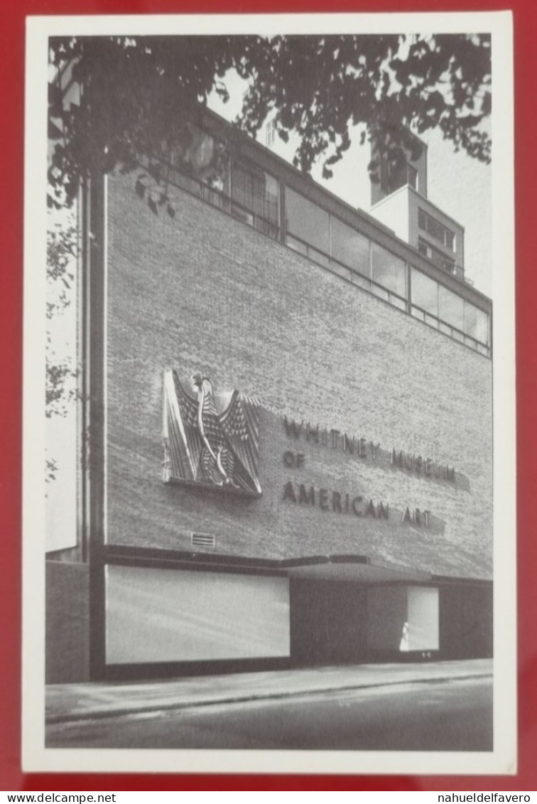 Uncirculated Postcard - USA - N.Y.C - WHITNEY MUSEUM OF AMERICAN ART - Museen