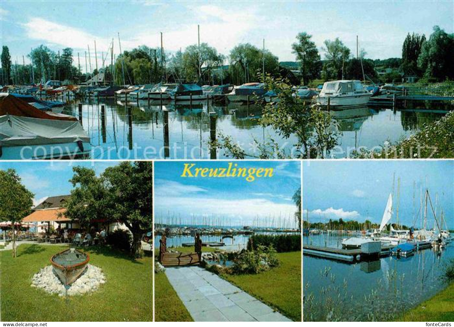 12762139 Kreuzlingen Bodensee Quaianlagen Bootshafen Rest Fischerhaus Kreuzlinge - Other & Unclassified