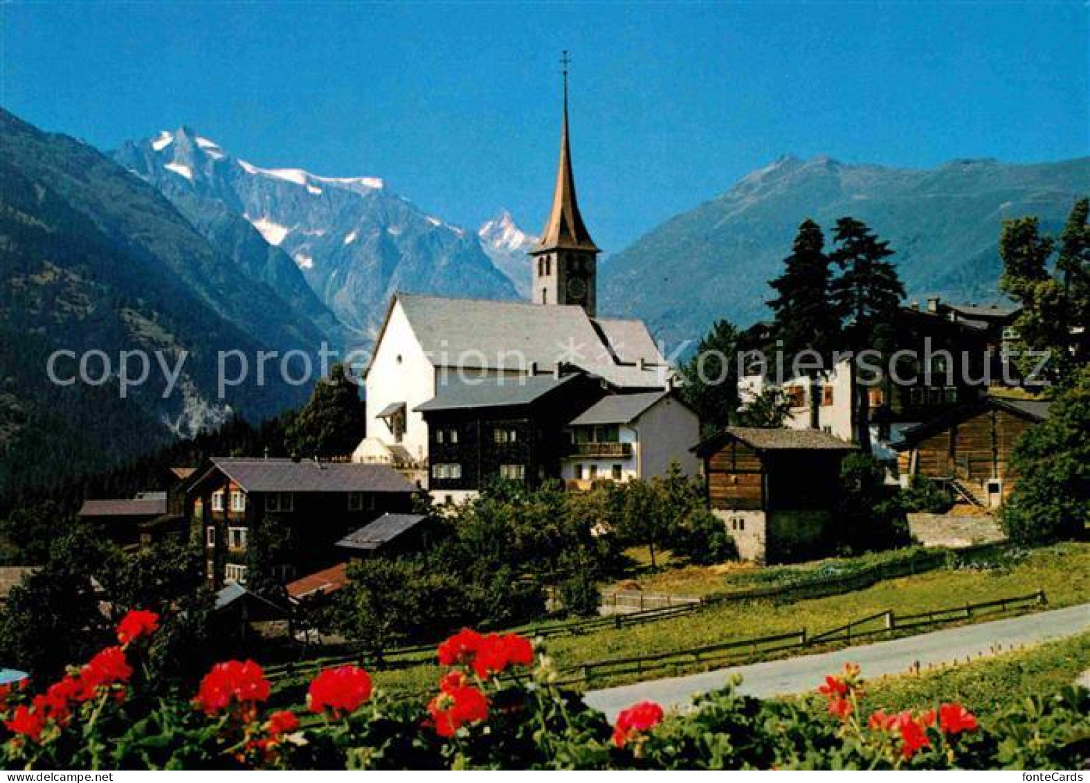 12761709 Ernen Wannenhorn Finsteraarhorn Ernen - Sonstige & Ohne Zuordnung