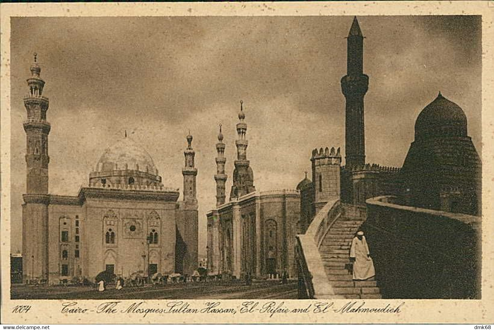 EGYPT - CAIRO - THE MOSQUES SULTAN HASSAN - EL RIFAI & EL- MAHMOUDIEH (1004) EDIT. LEHNERT & LANDROCK 1920s (12663) - Caïro