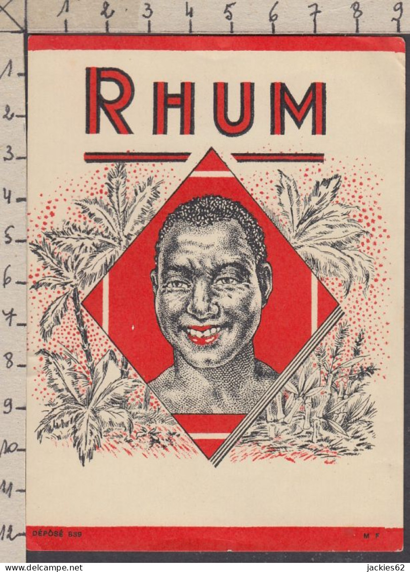 128874/ Etiquette De Boisson *RHUM* - Advertising