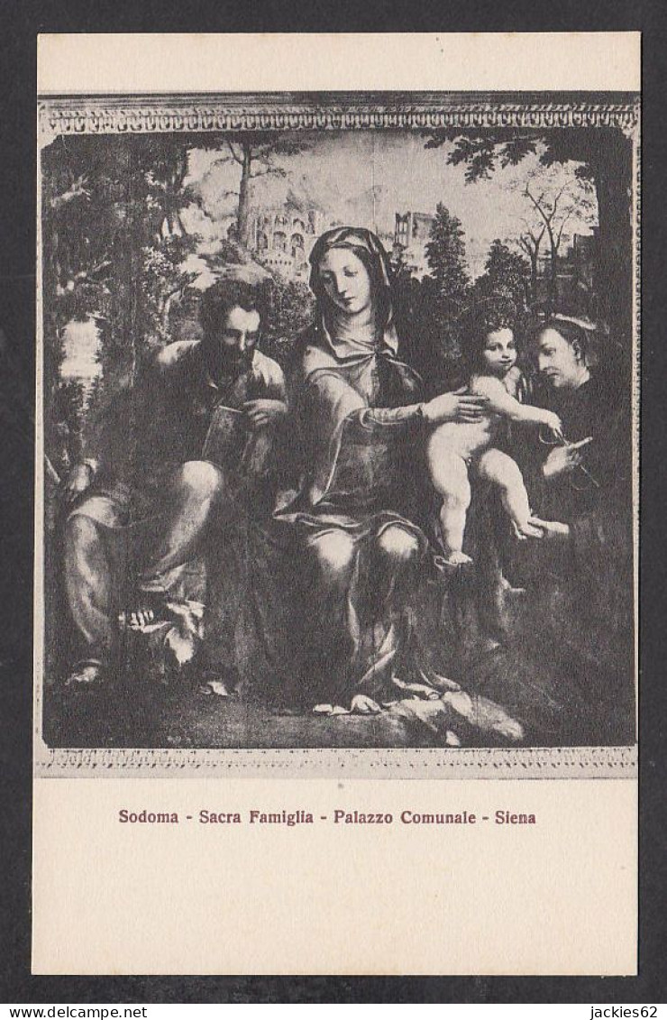 PS174/ SODOMA, *Sacra Famiglia*, Siena, Palazzo Comunale  - Paintings