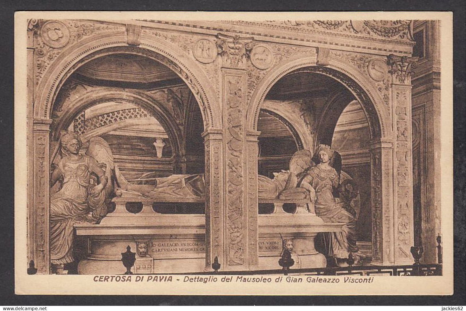 078471/ CERTOSA DI PAVIA, Certosa, Mausoleo Di Gian Galeazzo Visconti, Dettaglio - Andere & Zonder Classificatie