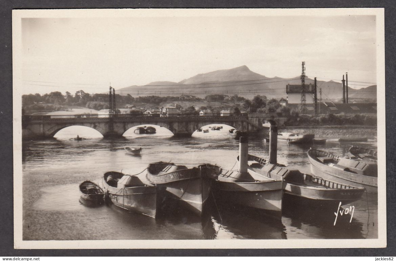 101901/ SAINT-JEAN-DE-LUZ, La Nivelle Et Le Massif De La Rhune - Saint Jean De Luz