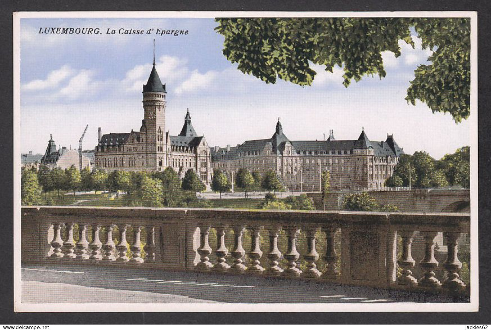 111507/ LUXEMBOURG, La Caisse D'Epargne - Luxemburg - Town