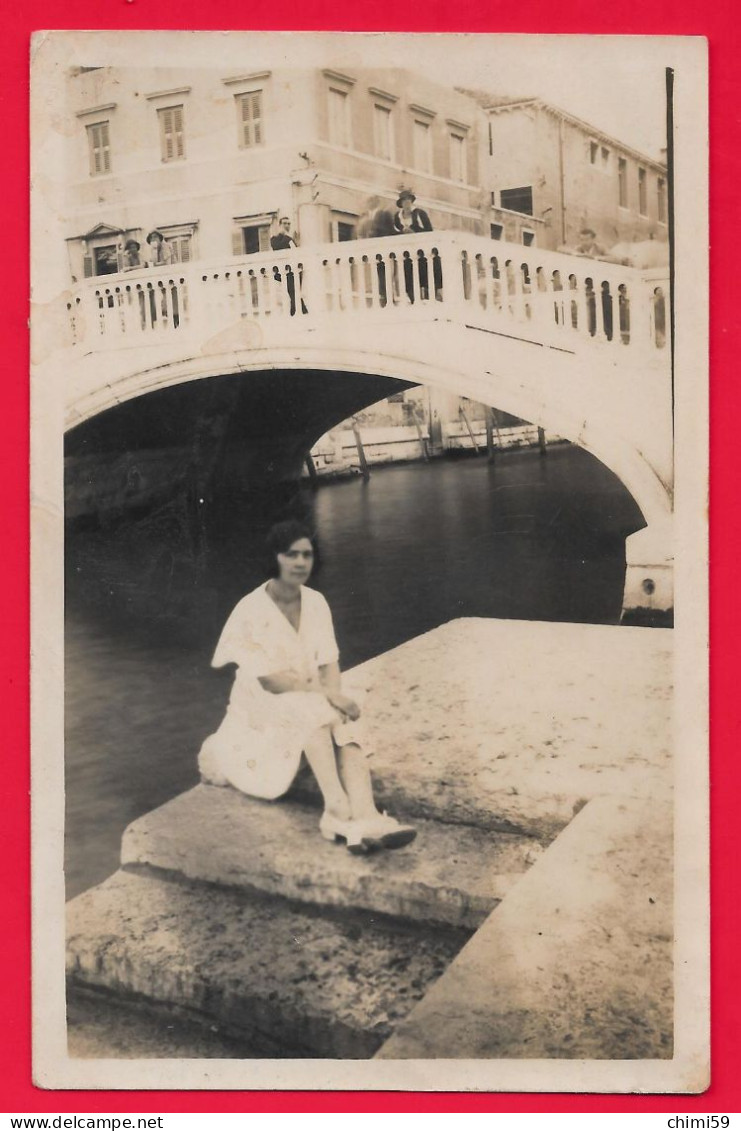 VENEZIA 1932 - FEMME - FOTOCARTOLINA - Anonymous Persons