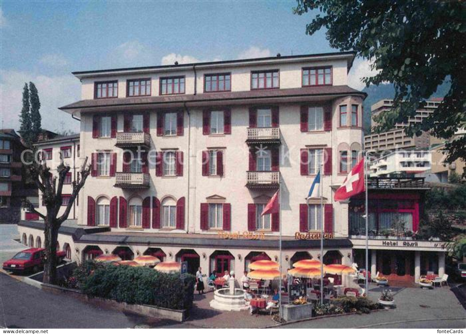 12759019 Weggis Vierwaldstaettersee Hotel Roessli Weggis - Autres & Non Classés