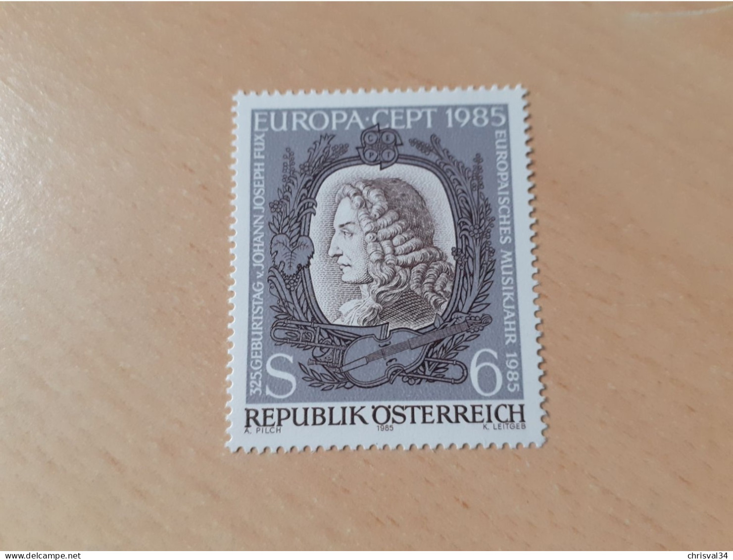 TIMBRE   AUTRICHE   EUROPA   1985   N  1640   NEUF   LUXE** - 1985