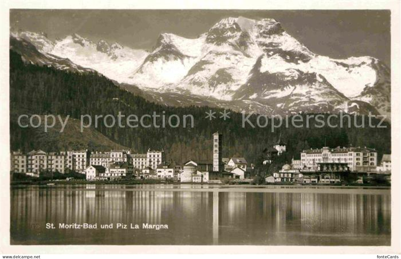 12757189 St Moritz Bad GR Und Piz La Margna St Moritz - Sonstige & Ohne Zuordnung