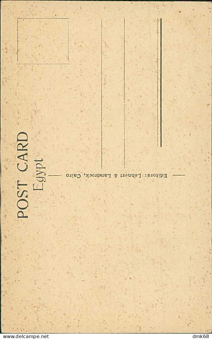 EGYPT - CAIRO - DOOR OF A MOSQUE (1034) EDIT. LEHNERT & LANDROCK 1920s (12665) - Kairo