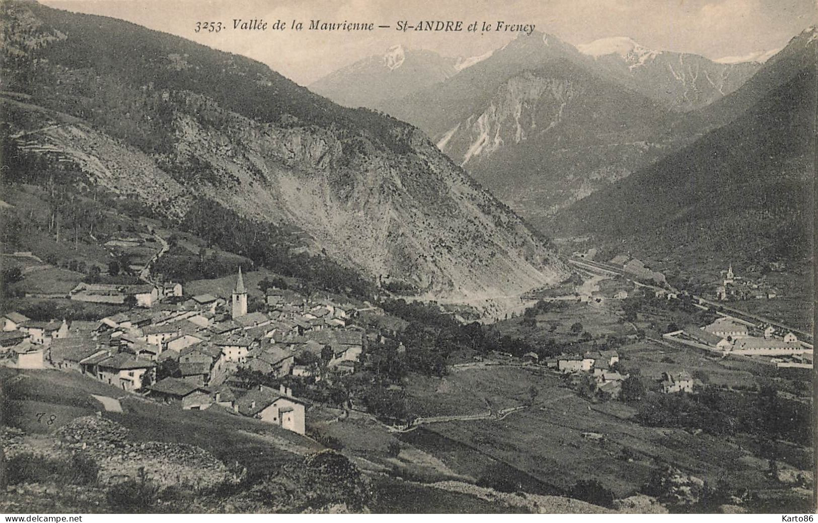 St André * Vue Sur Le Village Et Le Freney * Vallée De La Maurienne - Sonstige & Ohne Zuordnung