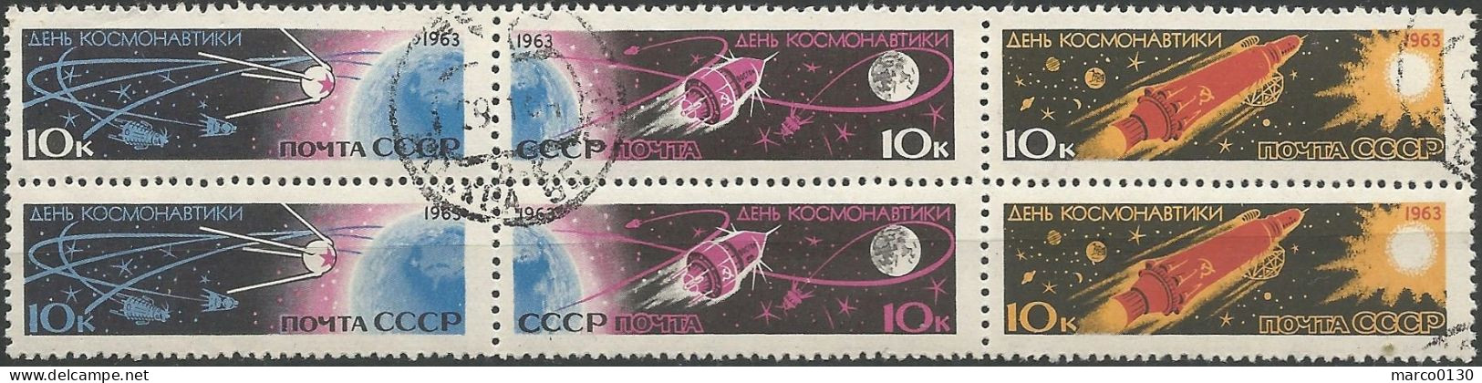 RUSSIE SERIE DU N° 2656 AU N° 2661 OBLITERE - Used Stamps