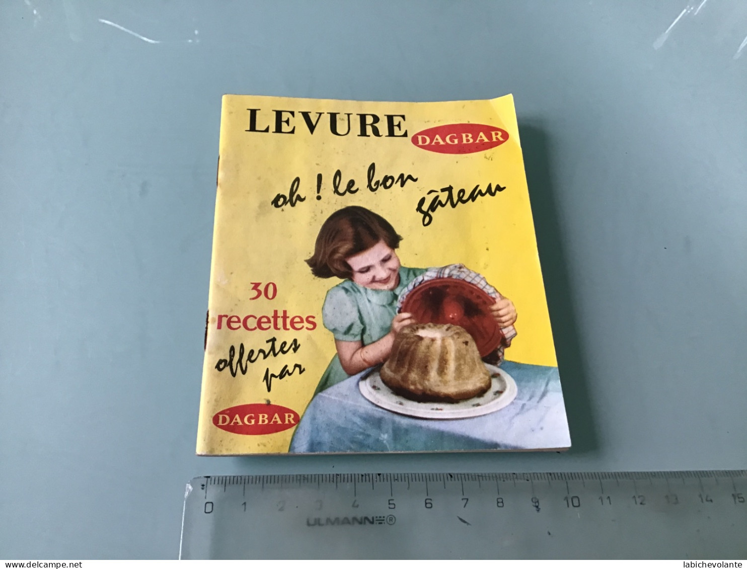 LEVURE DAGBAR - Carnet De 30 Recettes - Publicités