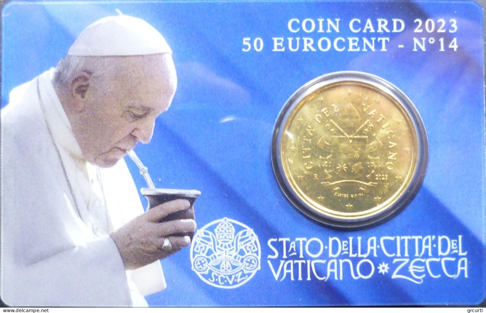 Vaticano - 50 Centesimi 2023 - Coincard N. 14 - UC# 6 - Vatikan