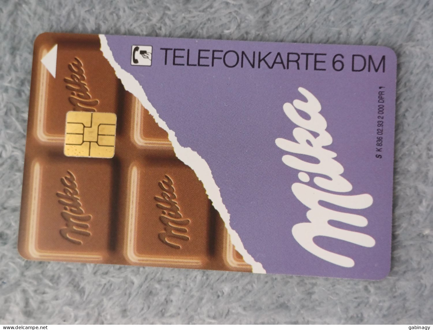 GERMANY-1221 - K 0836 - Milka 3 - Frühlingsanfang - 2.000ex. - K-Serie : Serie Clienti