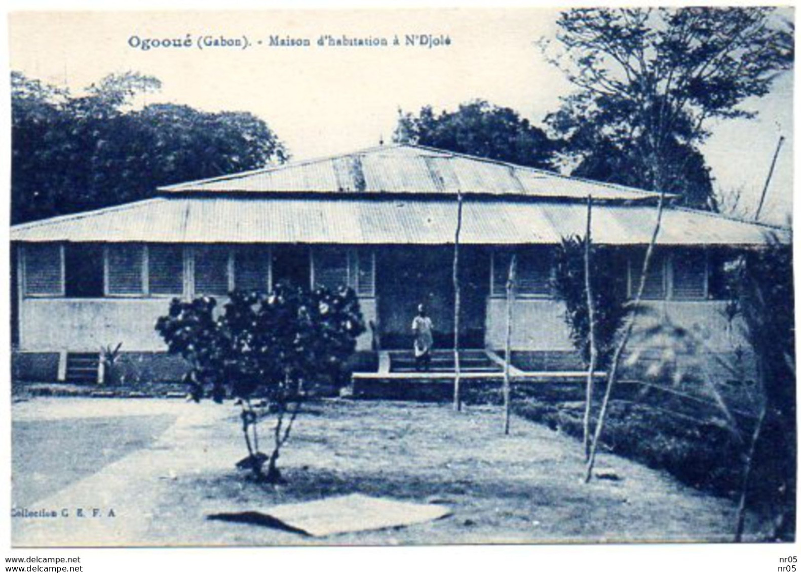 OGOOUE - Maison D'Habitation à N'Djolé - GABON ( Afrique ) - - Gabun