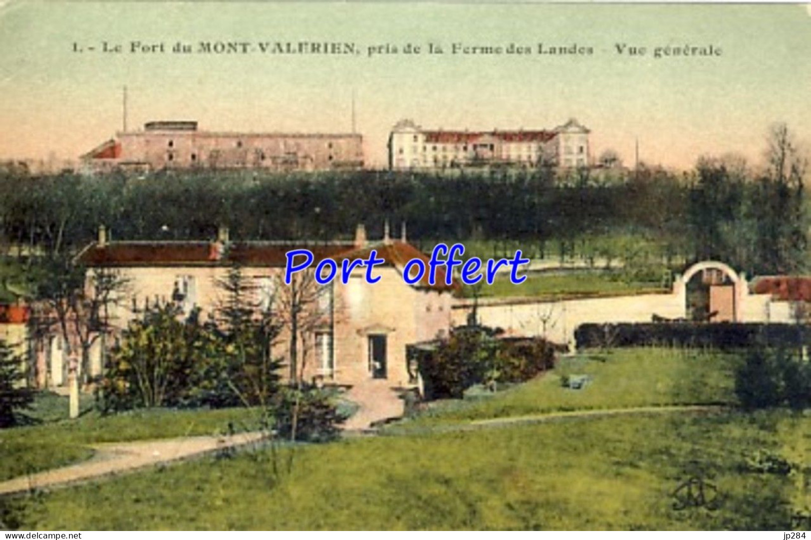 92 - Le Fort Du Mont-Valerien, Pris De La Ferme Des Landes - Vue Générale - Mont Valerien