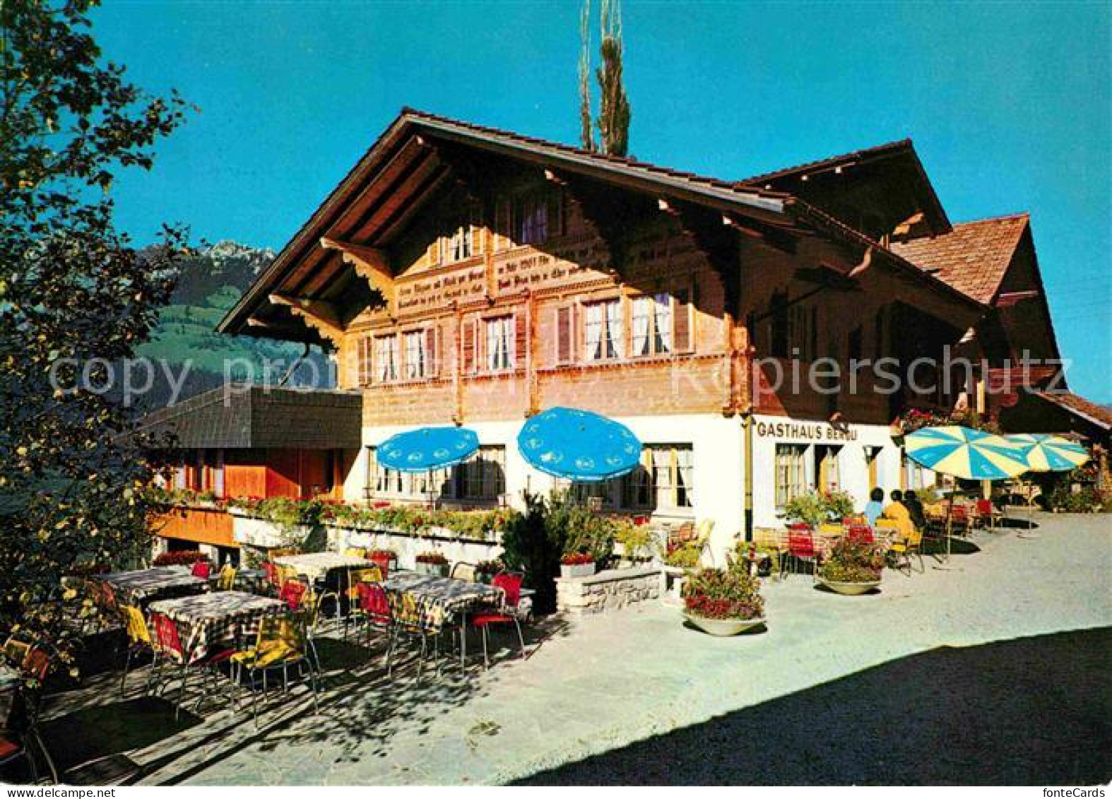 12740329 Diemtigen Hotel Restaurant Bergli Diemtigen - Altri & Non Classificati