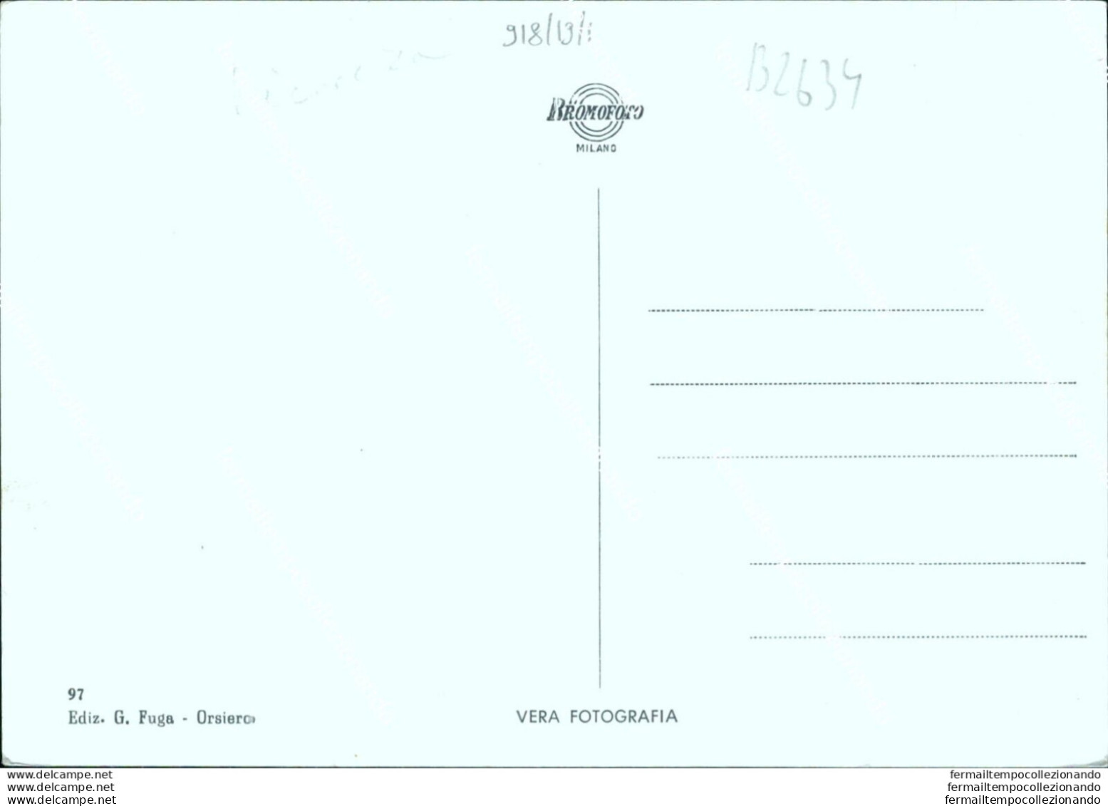 Bl634 Cartolina Arsiero Il Monumento Ai Caduti Provincia Di Vicenza - Vicenza