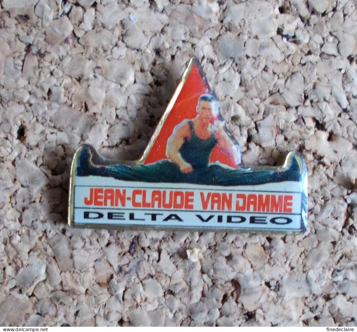 Pin's - Jean Claude Vandamme - Delta Vidéo - Films