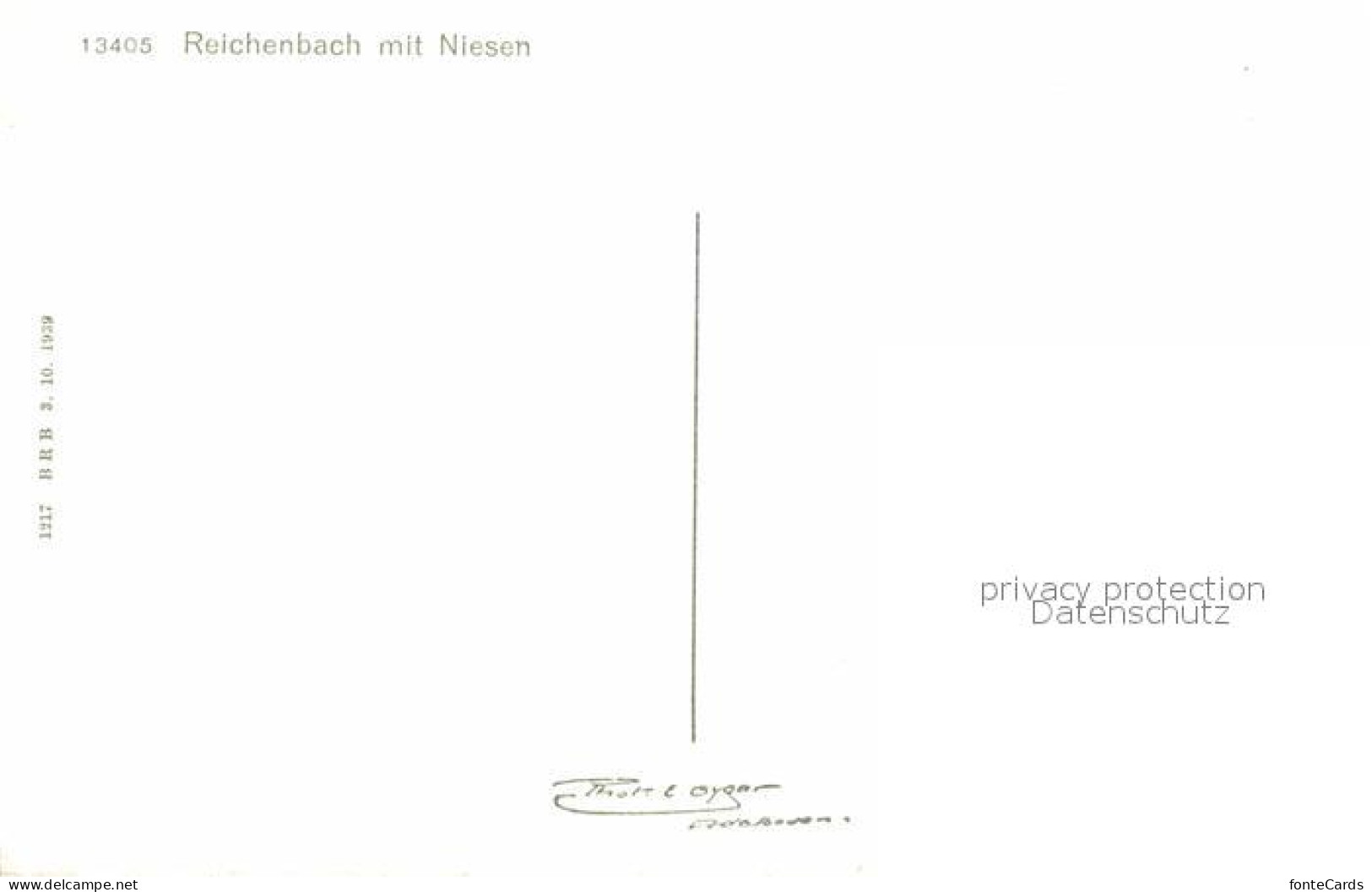 12736839 Niesen Reichenbach Niesen - Altri & Non Classificati