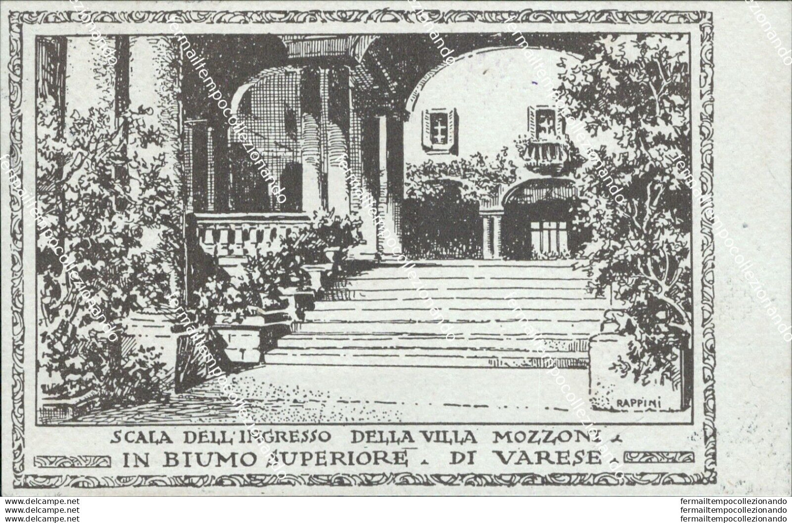 Bs206 Cartolina Biumo Superiore  Provincia Di Varese  1929 Lombardia - Varese