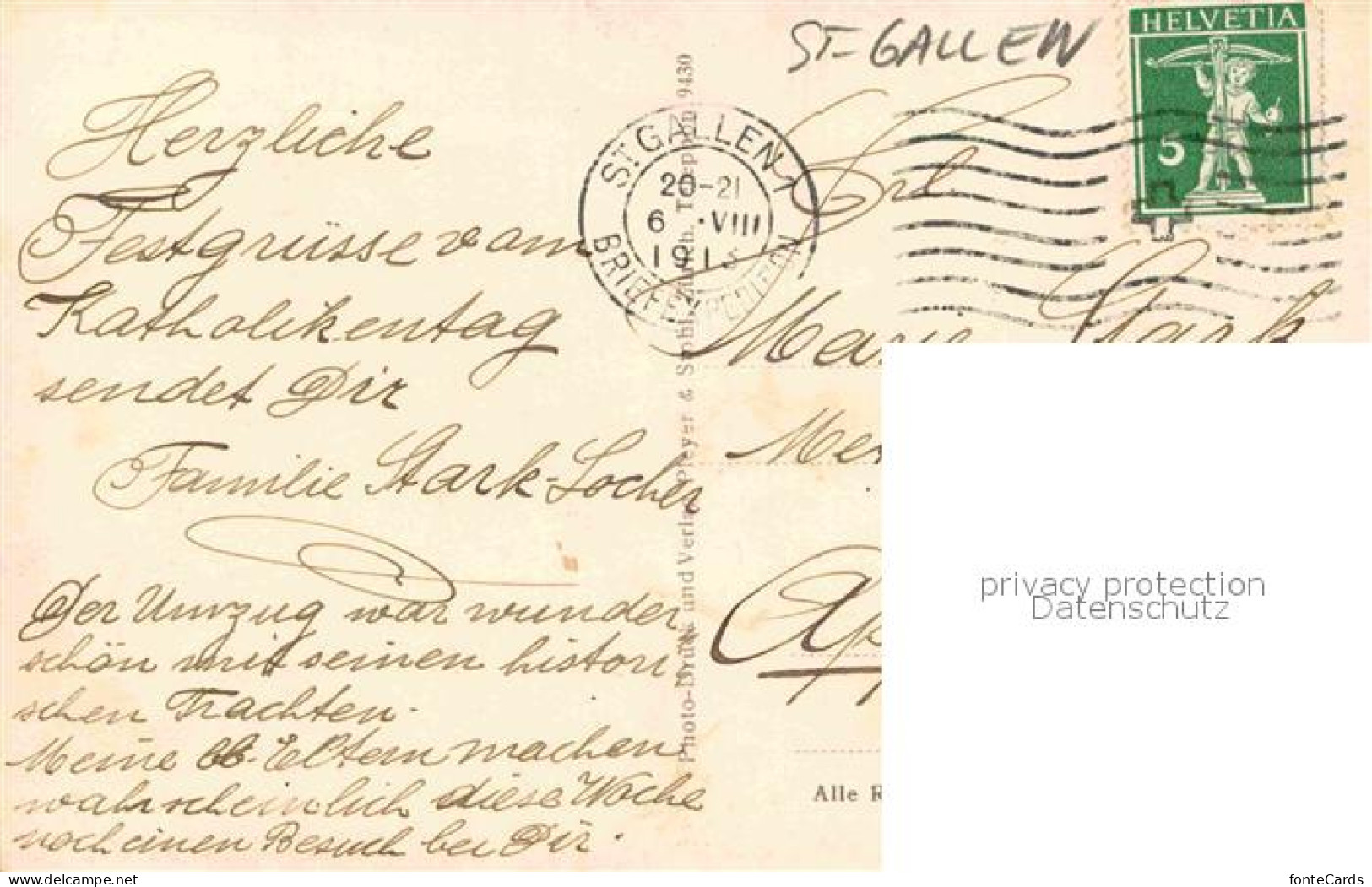 12736809 St Gallen SG Christlicher Umzug St Gallen SG - Other & Unclassified