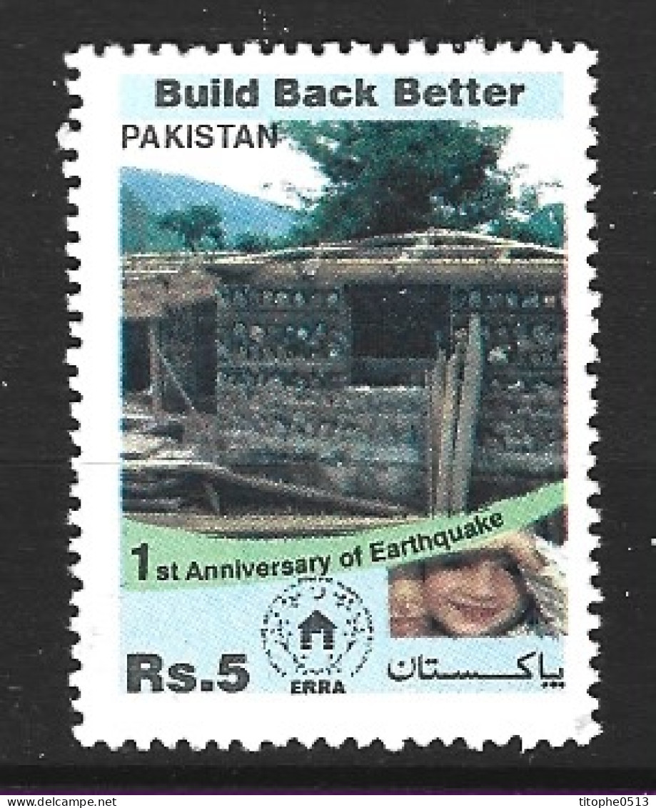 PAKISTAN. N°1235 De 2006. Tremblement De Terre. - Protection De L'environnement & Climat