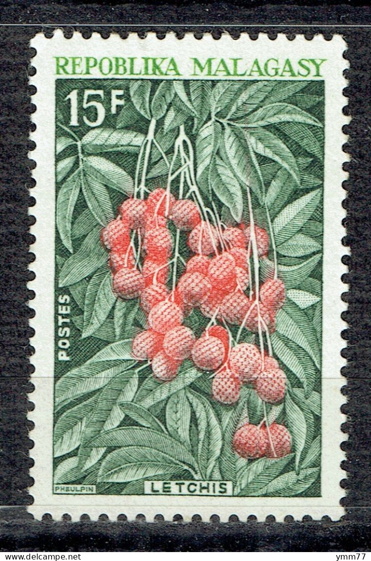 Fruits : Letchis - Madagaskar (1960-...)