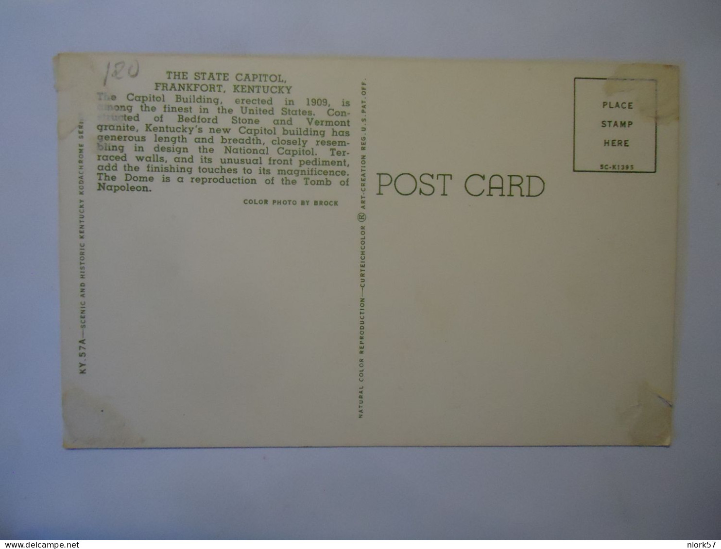 UNITED STATES    POSTCARDS  KENTUCKY STATE CAPITOL - Other & Unclassified